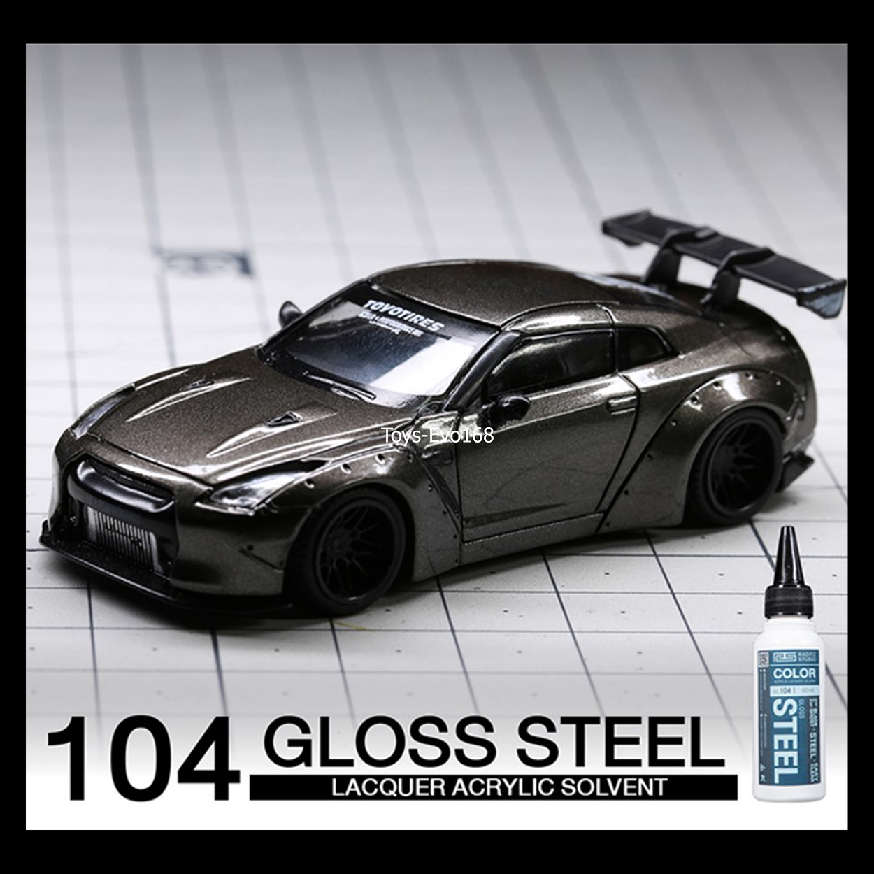 No. 104 Gloss Steel