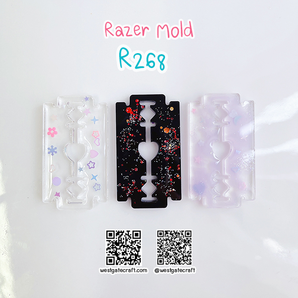 แม่พิมพ์ซิลิโคน R268 Razer Mold A