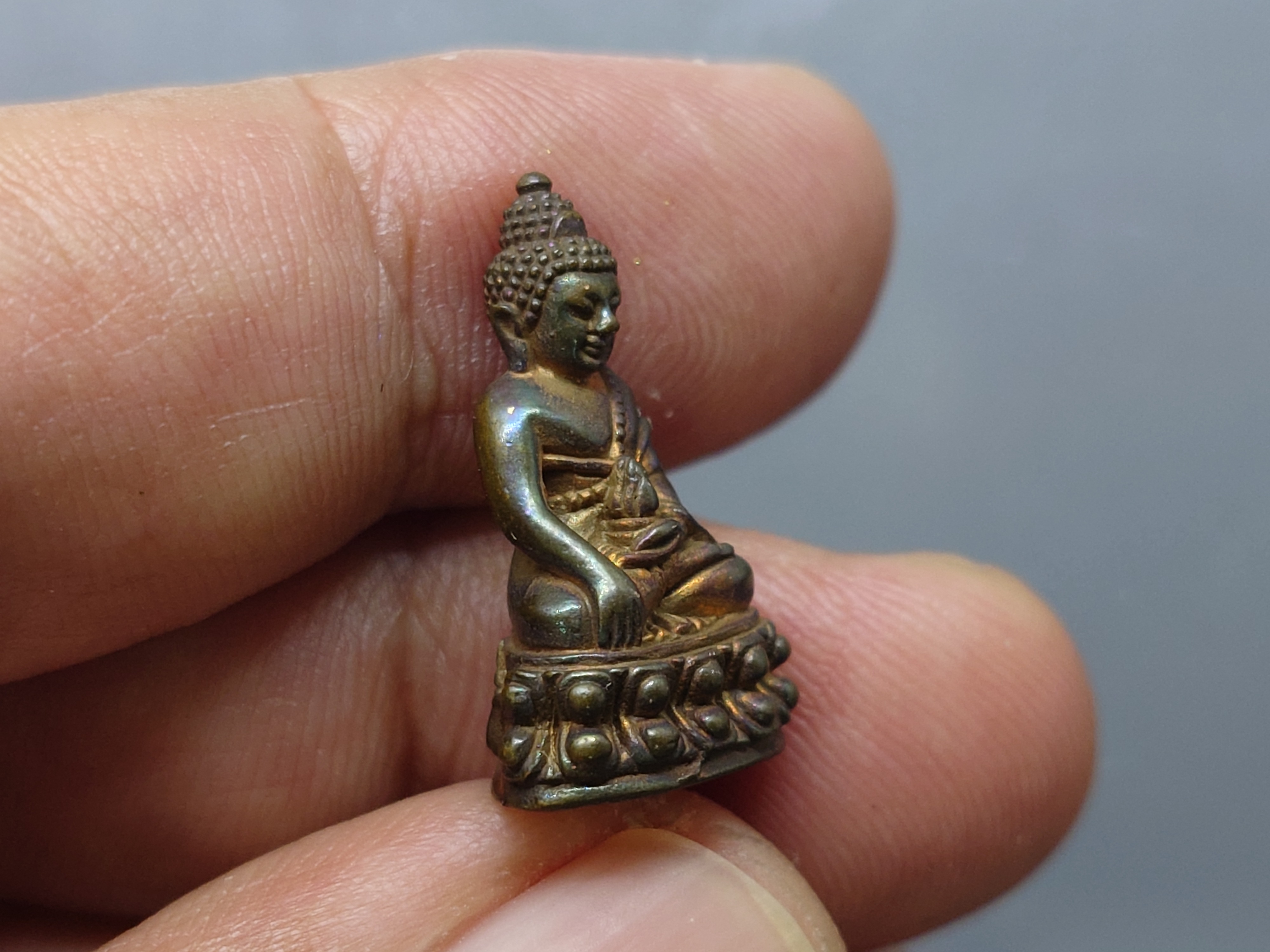 พระกริ่ง วัดแจ้ง รุ่น ๑ เนื้อนวะโลหะ พุทธาภิเษก ณ วัดอรุณราชวราราม ปี2547 พร้อมตลับเดิม