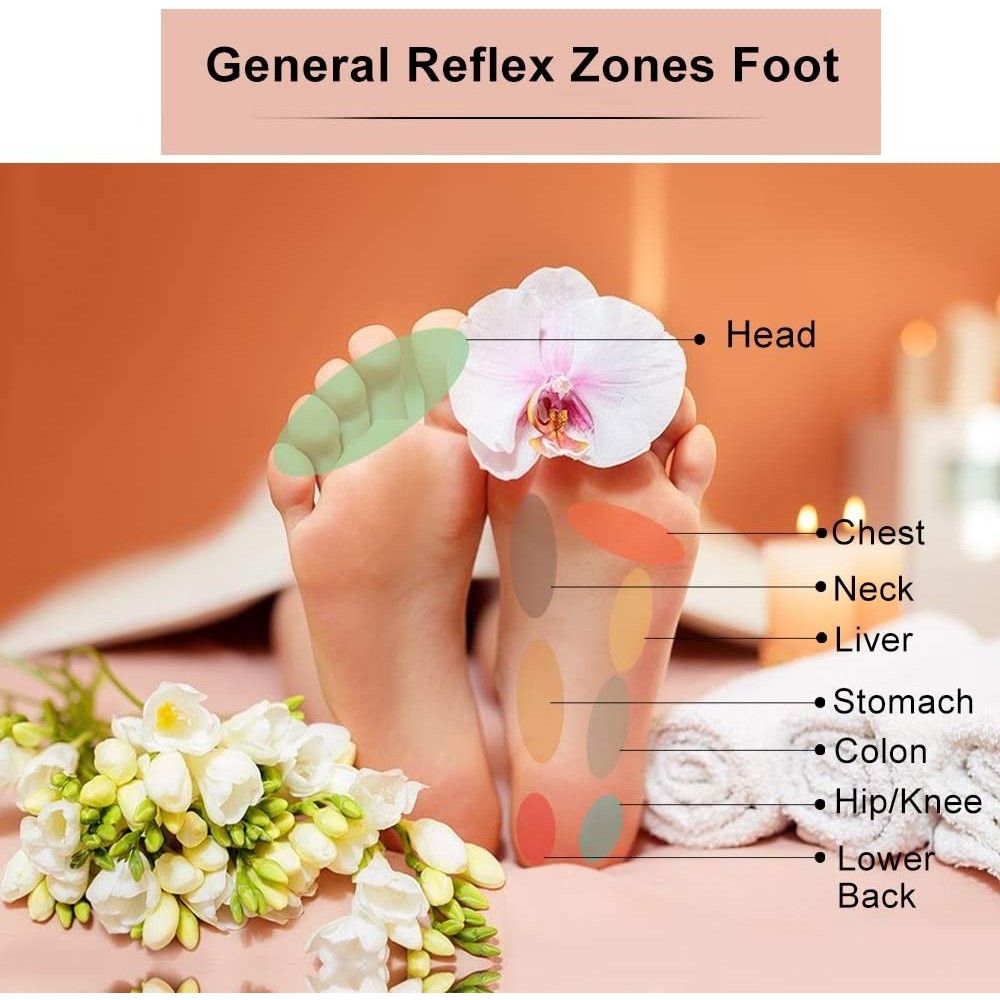MUISUNGSHOP (10 กล่อง) แผ่นแปะเท้า Cleansing Detox Foot Pads Kinoki แผ่นแปะเท้าสมุนไพรจีน kinoki คิโนกิ