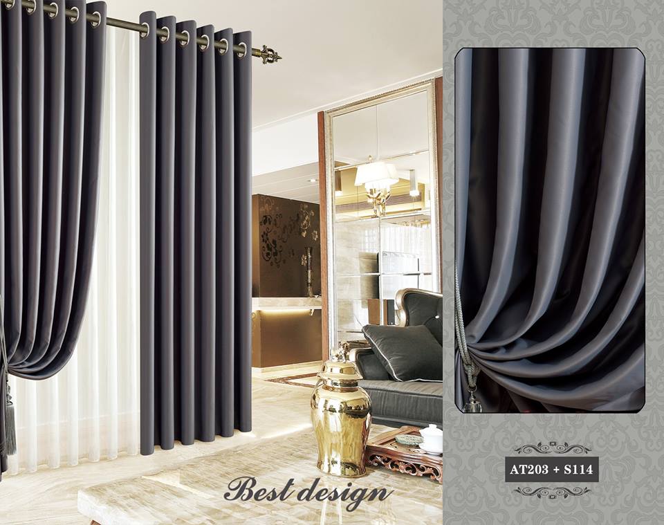 ผ้าม่านกันแสง หน้ากว้าง 2.80 เมตร (Dimout Curtain)
