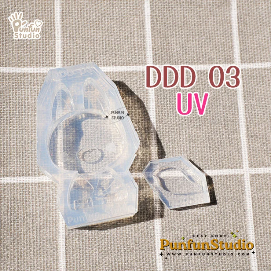 DDD 03 Dog Mold / 3D Mold / Silicone Mold