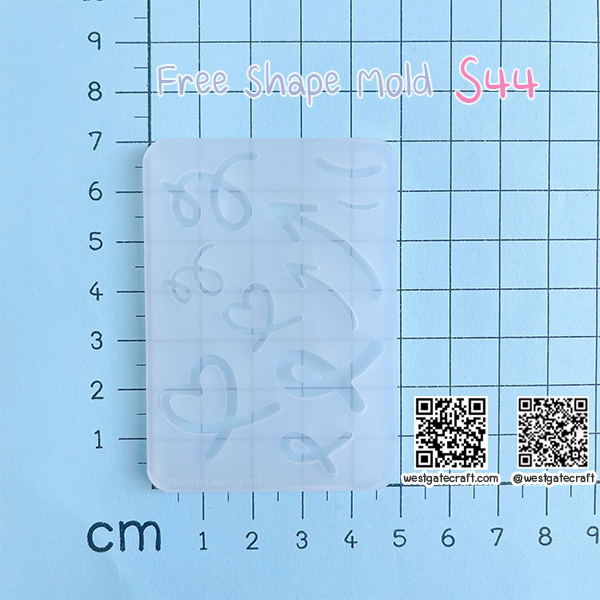 แม่พิมพ์ซิลิโคน S44 Free Shape Mold