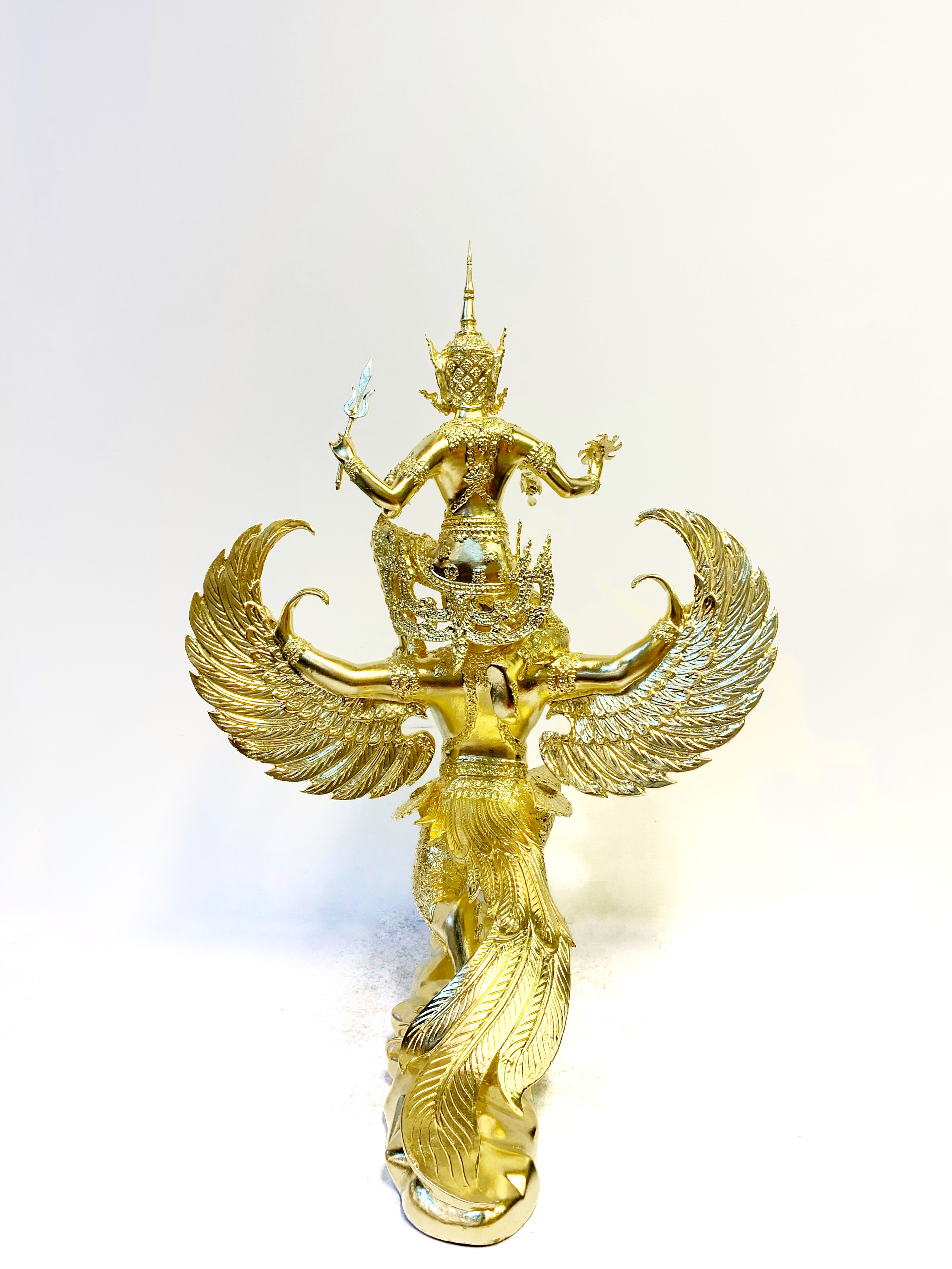 รูปหล่อ พระนารายณ์ทรงครุฑ หน้าตัก 9 นิ้ว