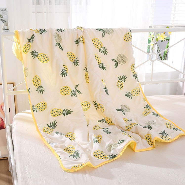 MUISUNGSHOP ผ้าห่มเด็ก ผ้ารองนอน ลายการ์ตูน ผ้าห่มฝ้ายญี่ปุ่น ขนาด 110x150 ซม KID blanket