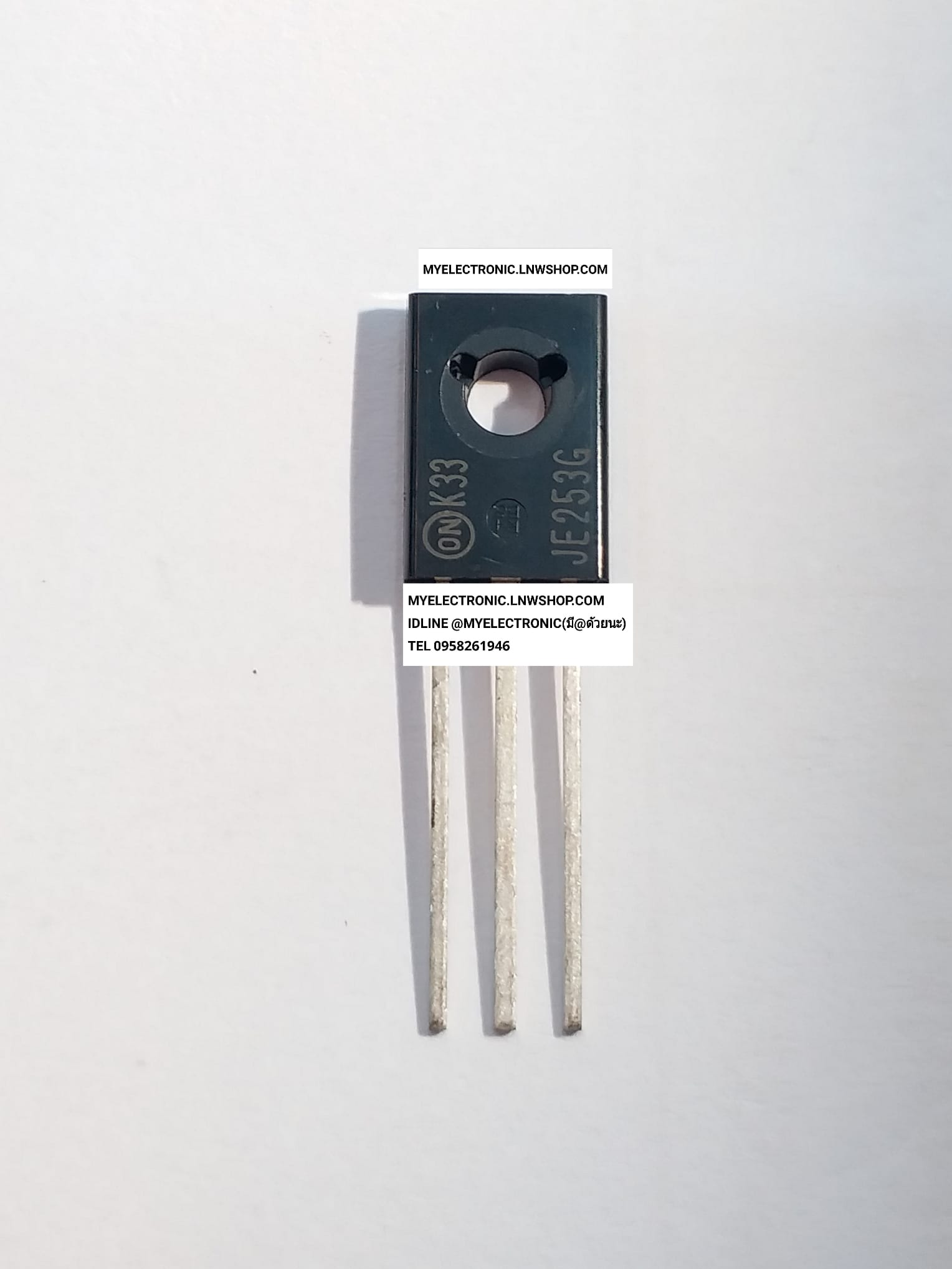 ขาย MJE253G ทรานซิสเตอร์ TRANSISTOR M JE253G MJE253 G M JE253 Gตัวถัง TO-126 ยี่ห้อ โตชิบ้า TOSHIBA ราคา ตัวละ . . . . หน่วย บาท