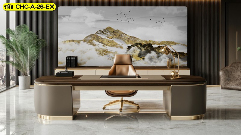 วอลเปเปอร์สั่งทำ ภาพภูเขาทองคำบนหมอกขาว นำเสนอ ความยิ่งใหญ่และวิสัยทัศน์ที่กว้างไกลในออฟฟิศ