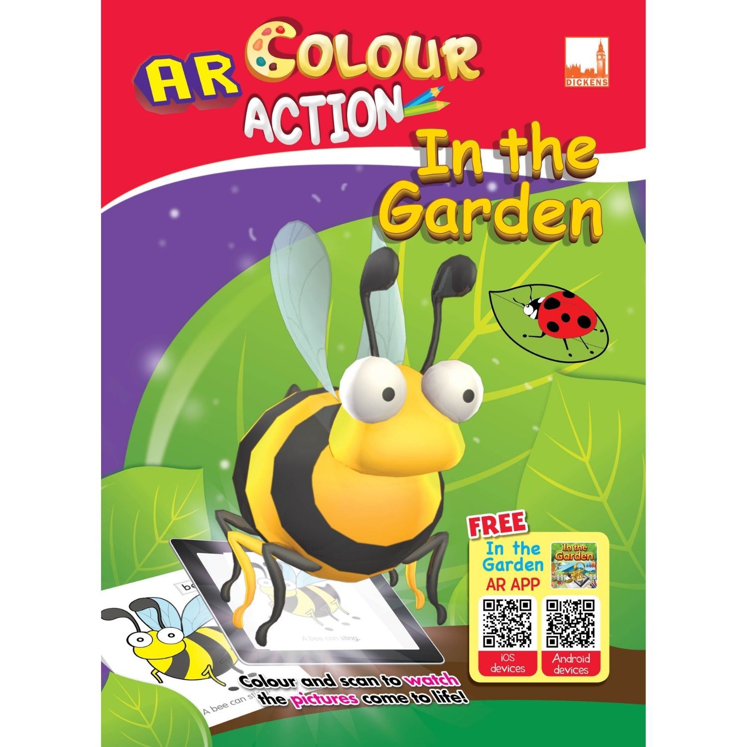 AR COLOUR ACTION - IN THE GARDEN
