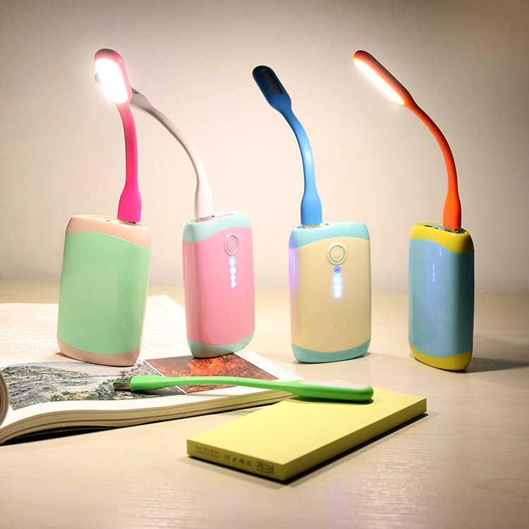 Muisungshop ไฟ LED USB (10 ชิ้น) ต่อโน๊ตบุ๊คหรือพาวเวอร์แบงค์ โคมไฟ USB แบบพกพา LED Portable Lamp (คละสี) - No Package