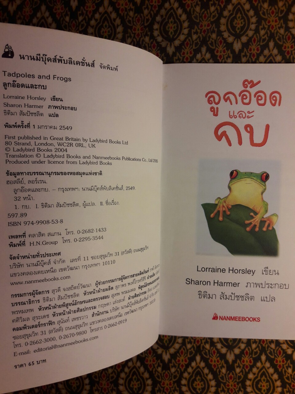 ลูกอ๊อดและกบ