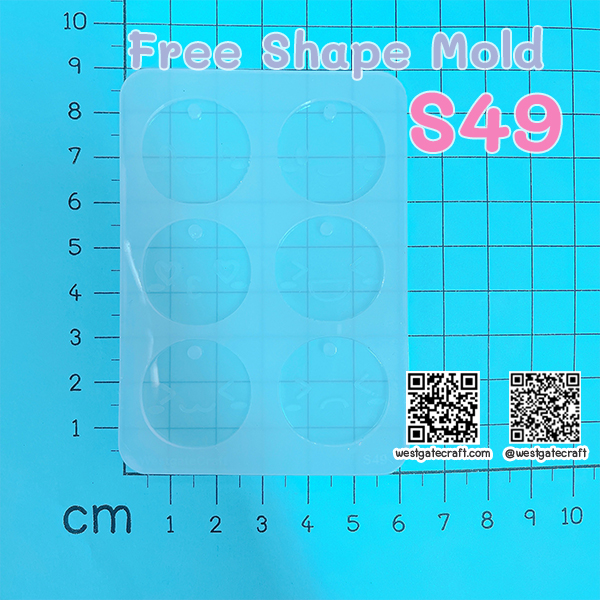 แม่พิมพ์ซิลิโคน S49 Free Shape Mold