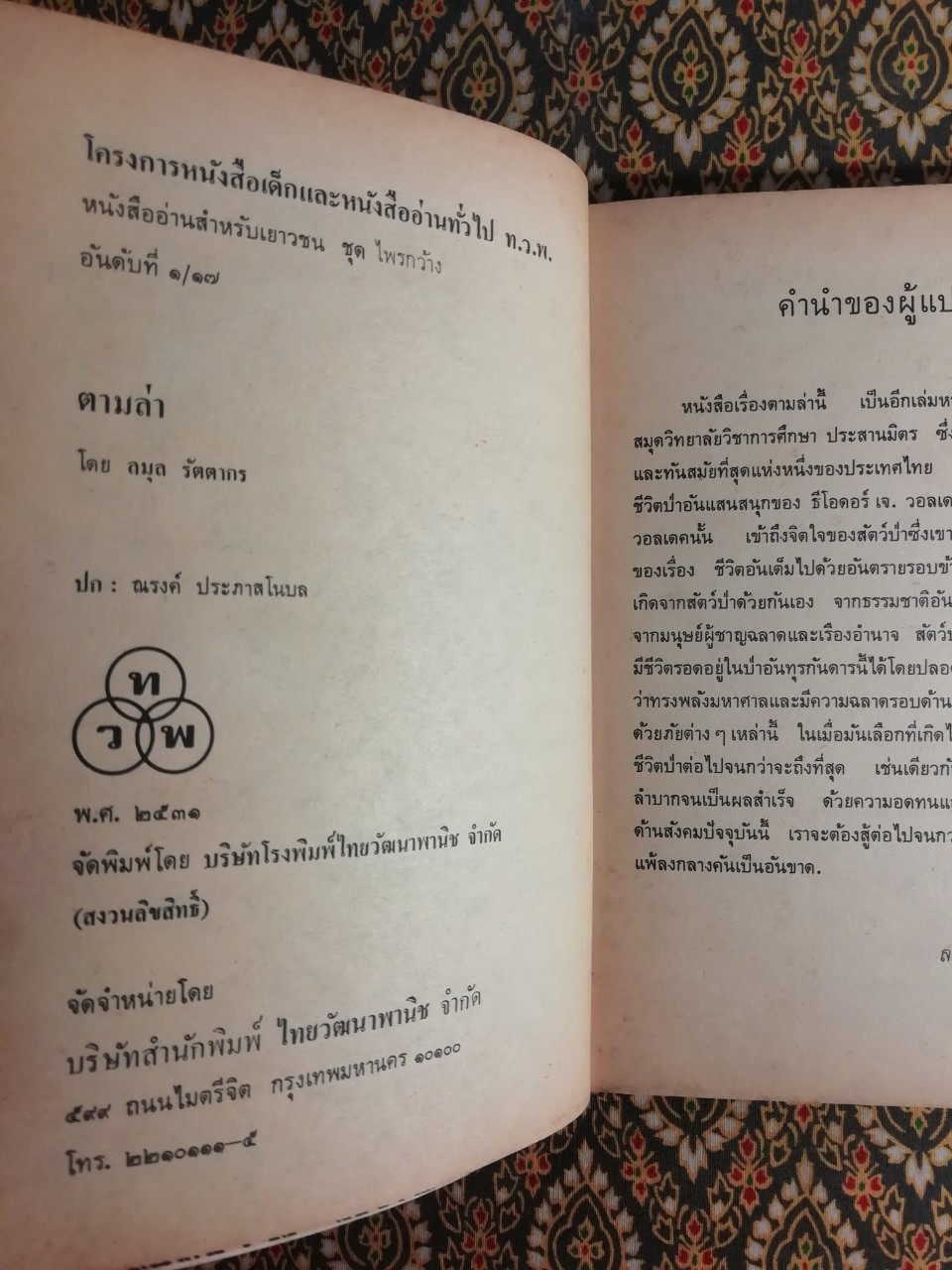 ตามล่า การผจญภัยของสิงห์หนุ่ม Lions on the Hunt