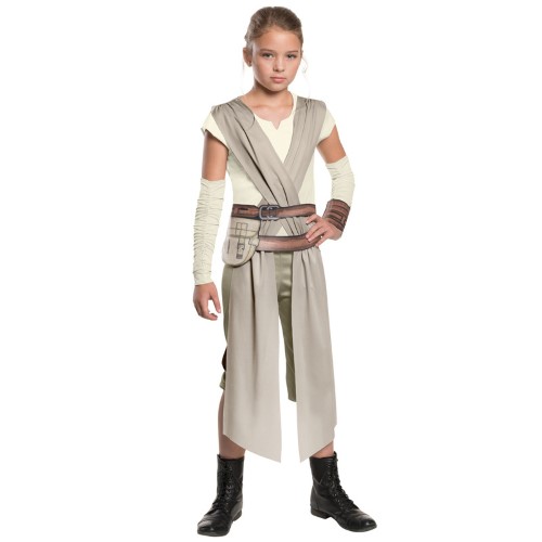 7C120 ชุดเด็ก เรย์ สตาร์วอร์ Children Rey Star Wars Costume