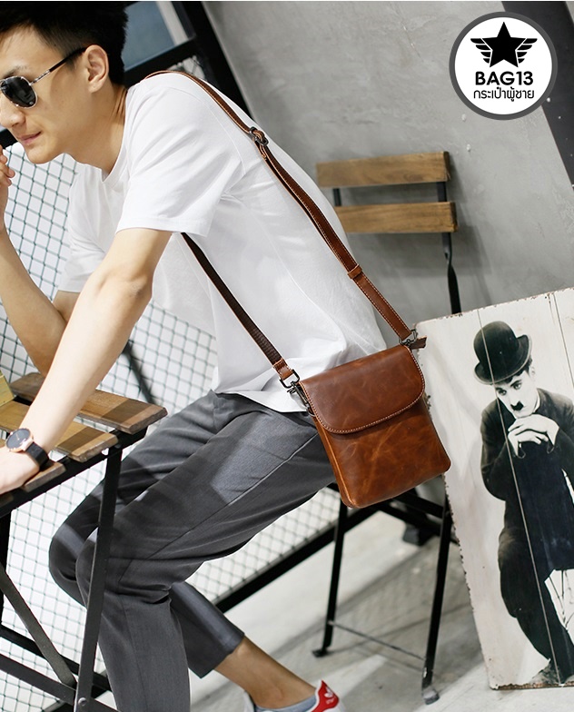 กระเป๋าสะพายข้างผู้ชาย รหัส A012