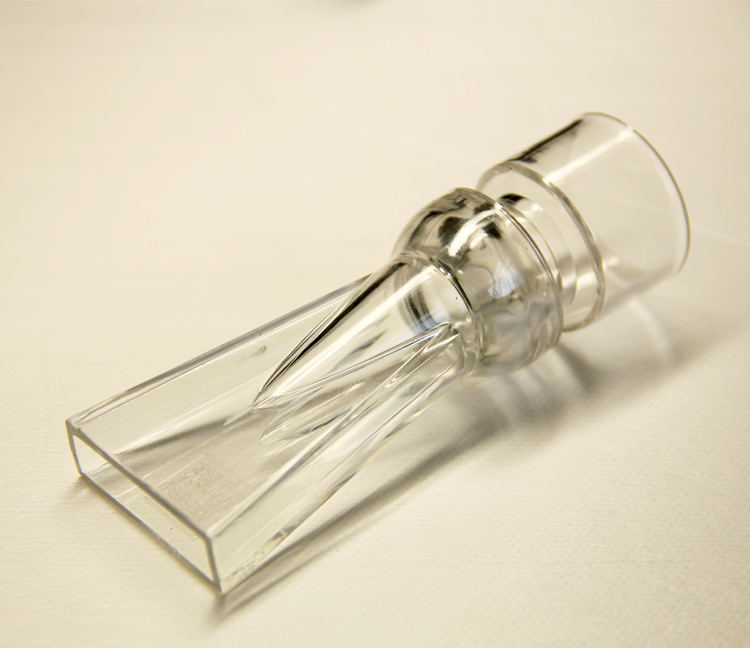 ปลายท่อ น้ำลง ปากเป็ด 25 มิล SANKING สีดำ