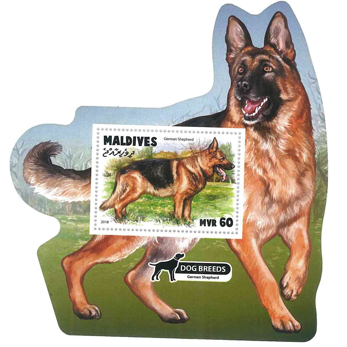 Maldives Stamp, 2020 Dog - Maldives S/S