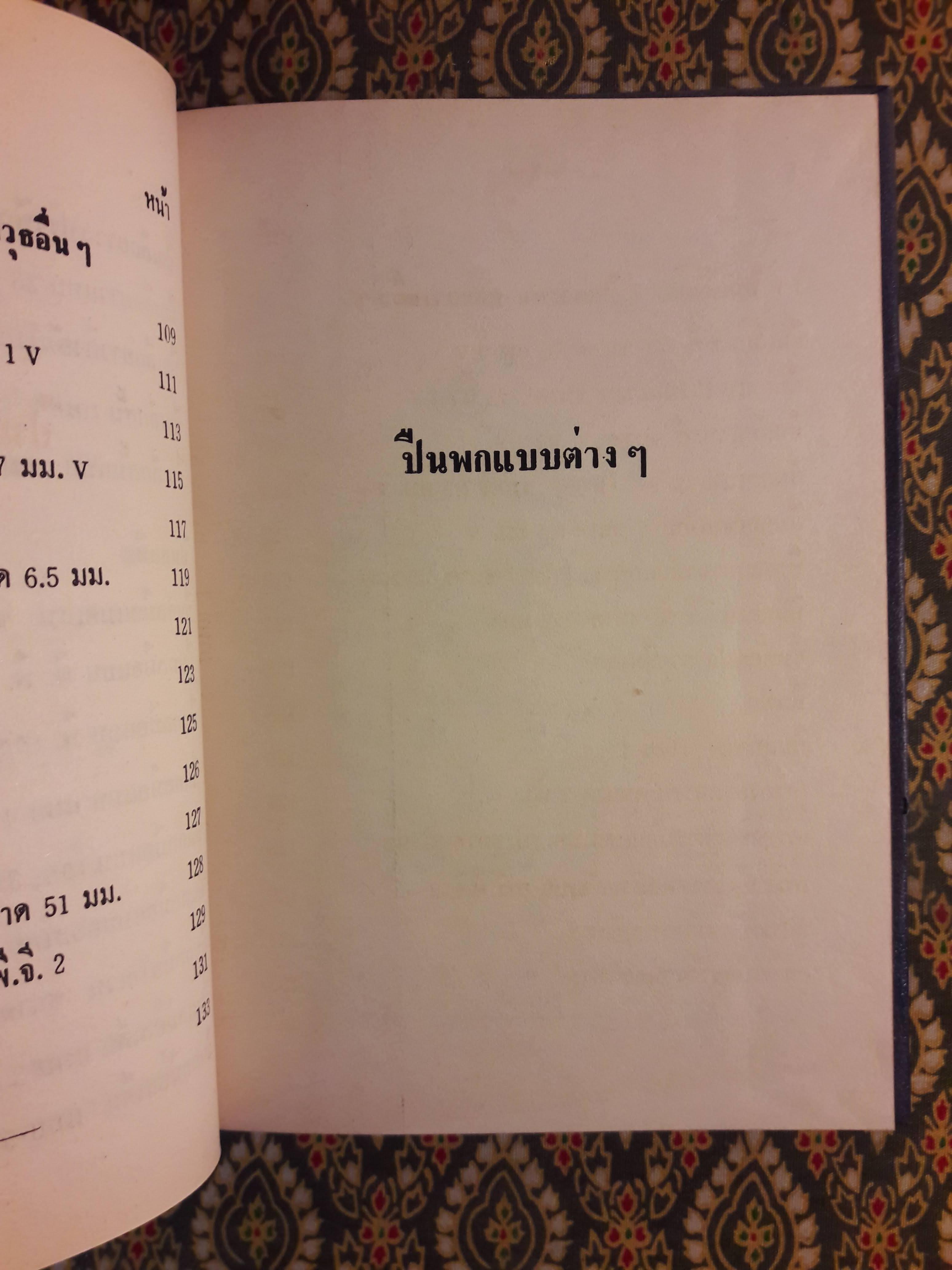 คู่มือปืนพกลูกโม่และทำเนียบปืน