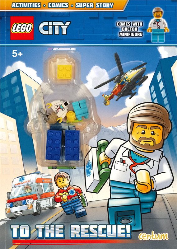 หนังสือต่างประเทศ Lego City - Mini Figure Activity Book