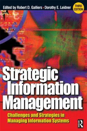 Strategic Information Management 3rd Edition ISBN 9780750656191