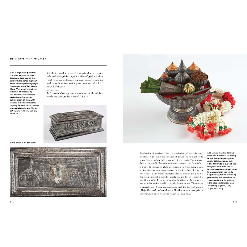Riverbooks หนังสือประวัติศาสตร์ : Thai Silver and Nielloware