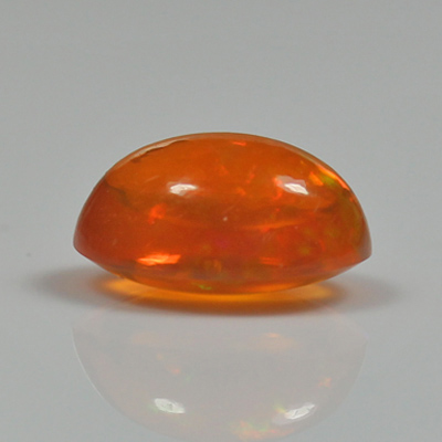 **ขายแล้ว**โอปอลไฟ (Fire Opal) จากเม็กซิโก 2.15 กะรัต สีส้มสวย