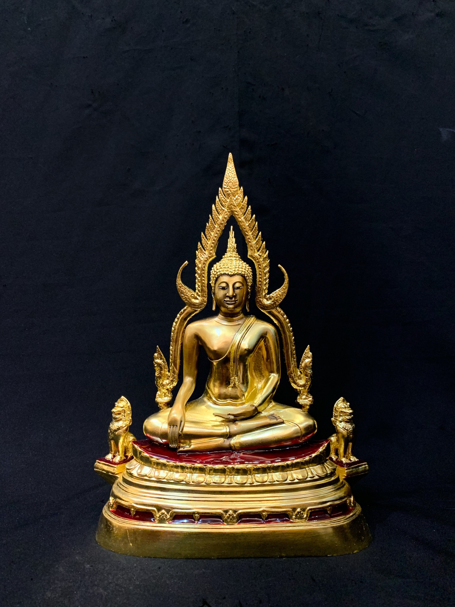 พระพุทธรูป พระพุทธชินราช หน้าตัก 5.9 นิ้ว สมโภช 100 ปี วัดเบญจมบพิตรดุสิตวนาราม 1 มิถุนายน พ.ศ.2542-2543