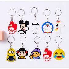 MUISUNGSHOP (10 ชิ้น) 29 บาท พวงกุญแจการ์ตูน