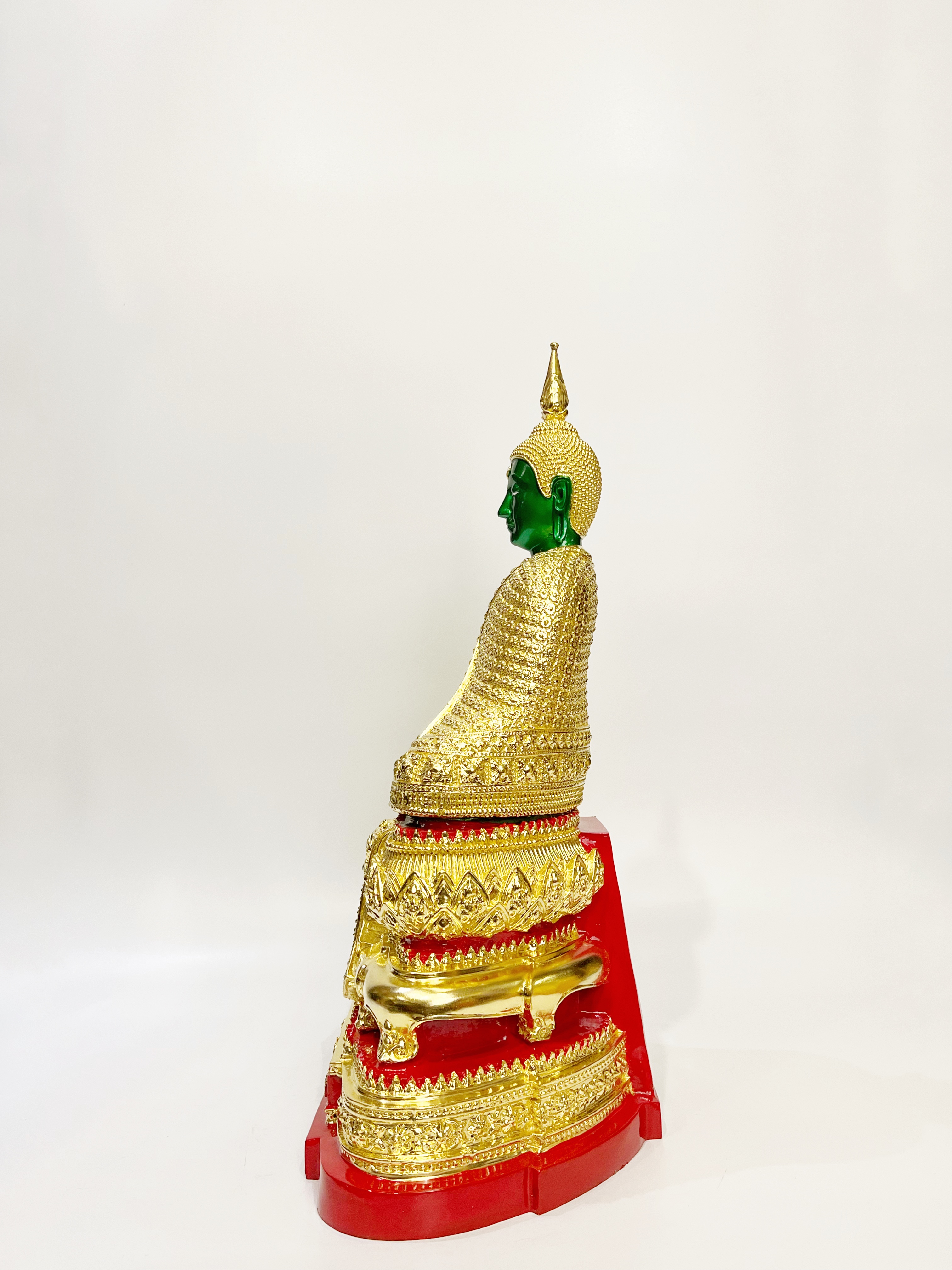รูปหล่อพระแก้วมรกต สามฤดู หน้าตัก 9 นิ้ว พิธี วัดพระแก้ว จ.เชียงราย พ.ศ.2563