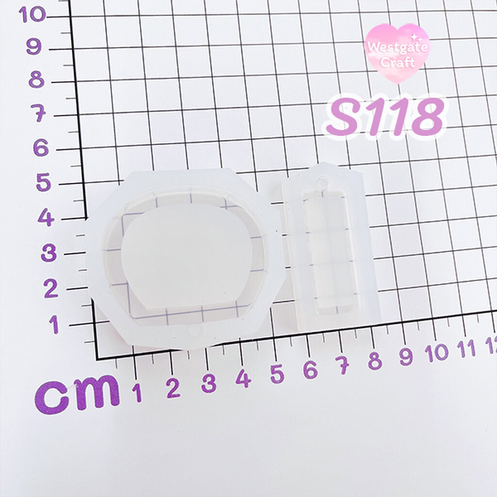 แม่พิมพ์ซิลิโคน Furin Shaker Mold S118 A-B