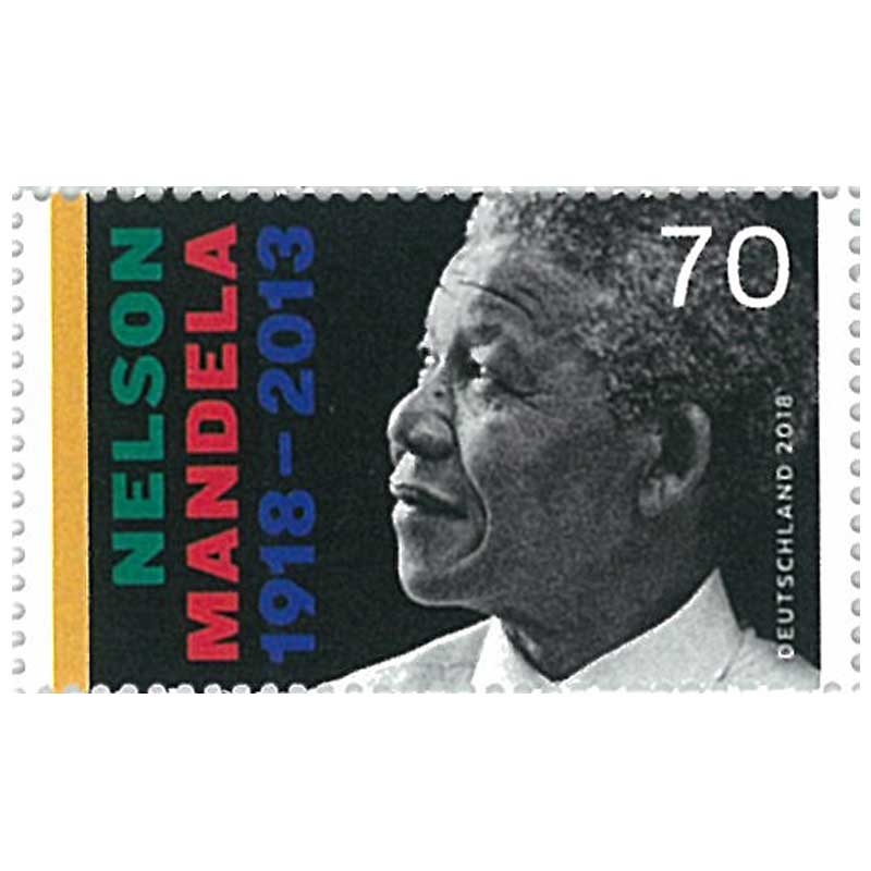 Germany Stamp, 2018 Nelson Mandela