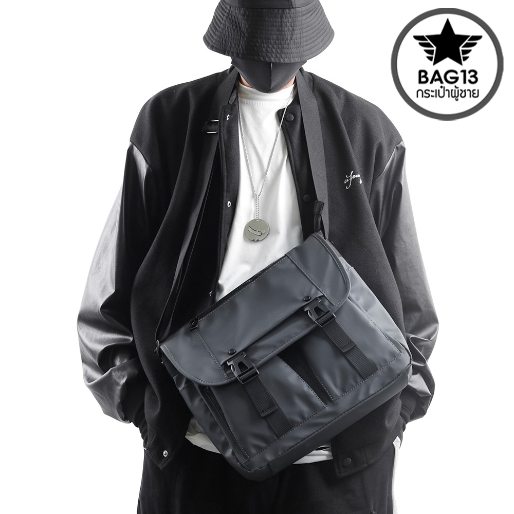 กระเป๋าสะพายข้างผู้ชาย กระเป๋าหนังผู้ชาย รหัส A044