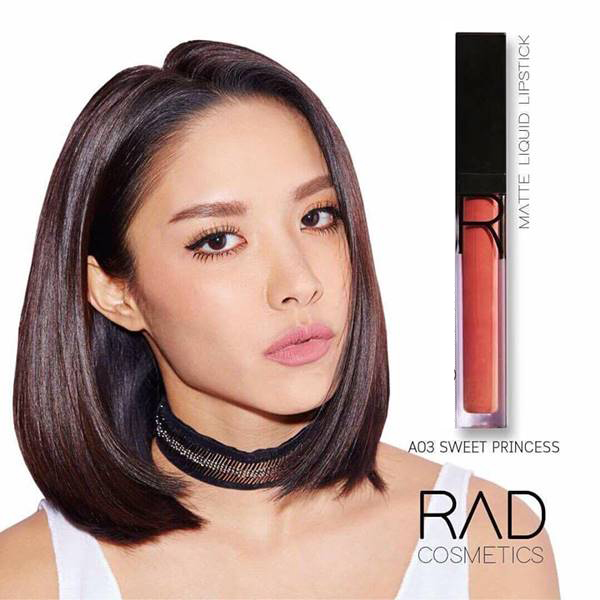 RAD lipstick ทั้งแบบ เมทัลลิค และ แมท ของชาใช้ส่วนผสมเกรดดีที่สุดจาก USA เนื้อลิปดีมาก
