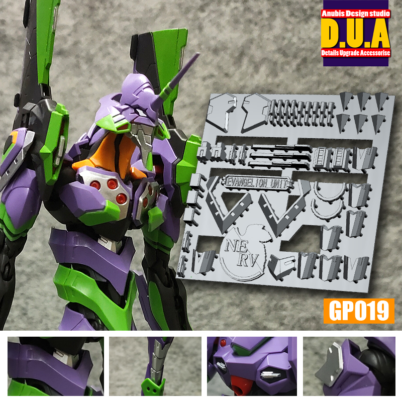 3D Print พาร์ทชิ้นส่วน สำหรับ RG Evangelion 01 จากค่าย Anubis