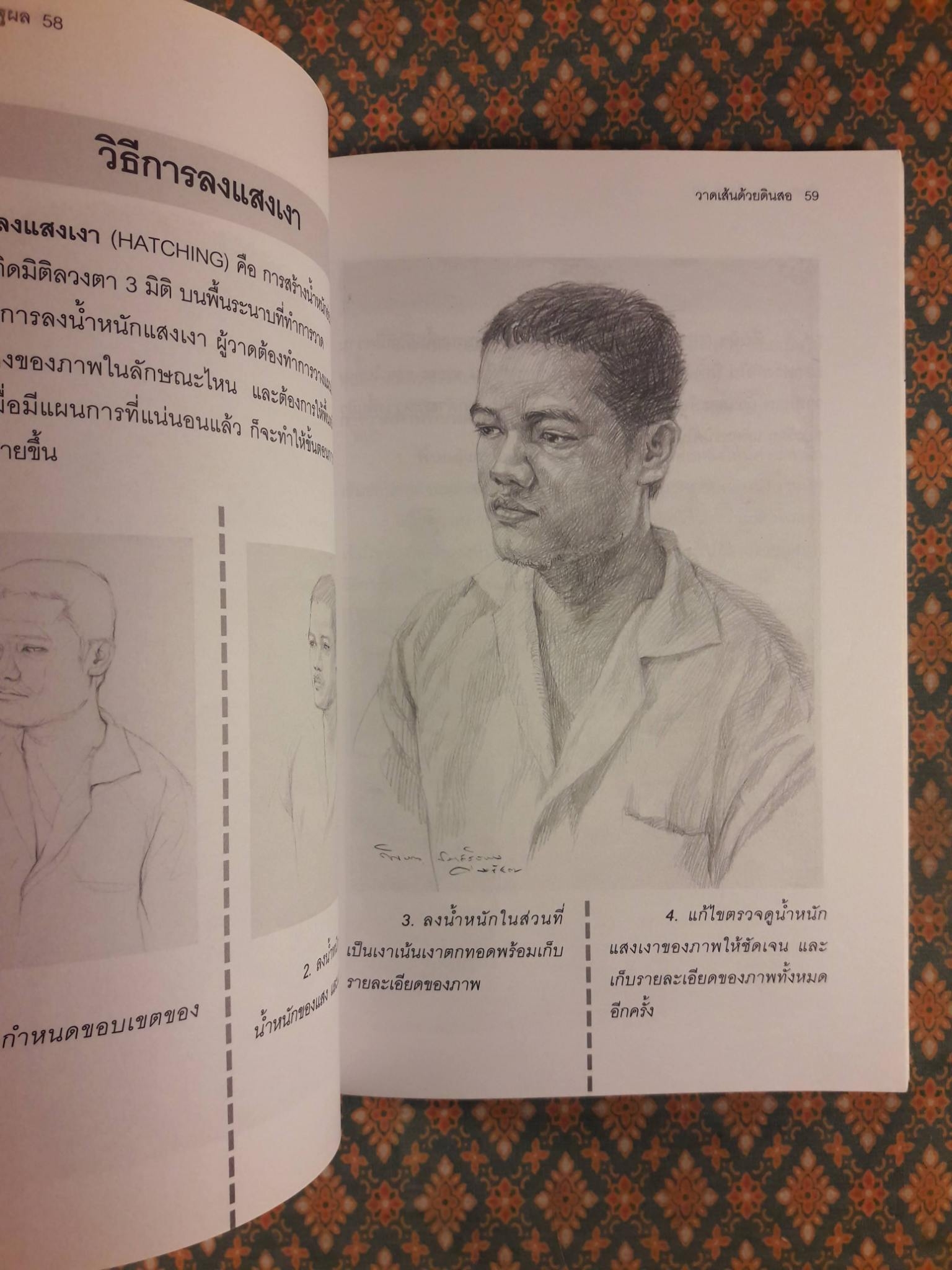 วาดเส้นด้วยดินสอ