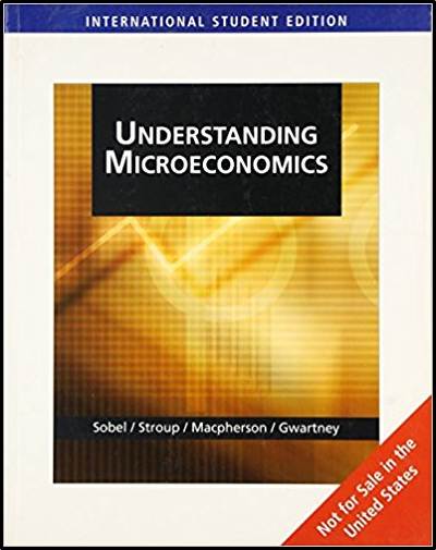 Understanding Microeconomics International Student Edition ISBN 9780324315646