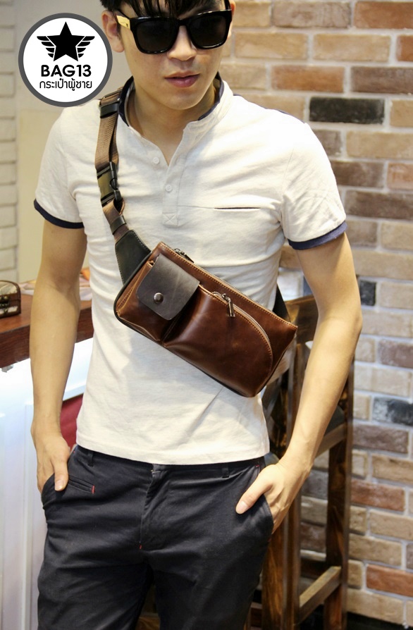 กระเป๋าคาดอกผู้ชาย รหัส B002