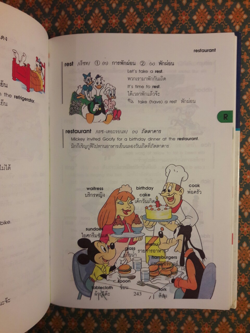 พจนานุกรมภาพภาษาอังกฤษสำหรับเด็ก Mickey’s Dictionary