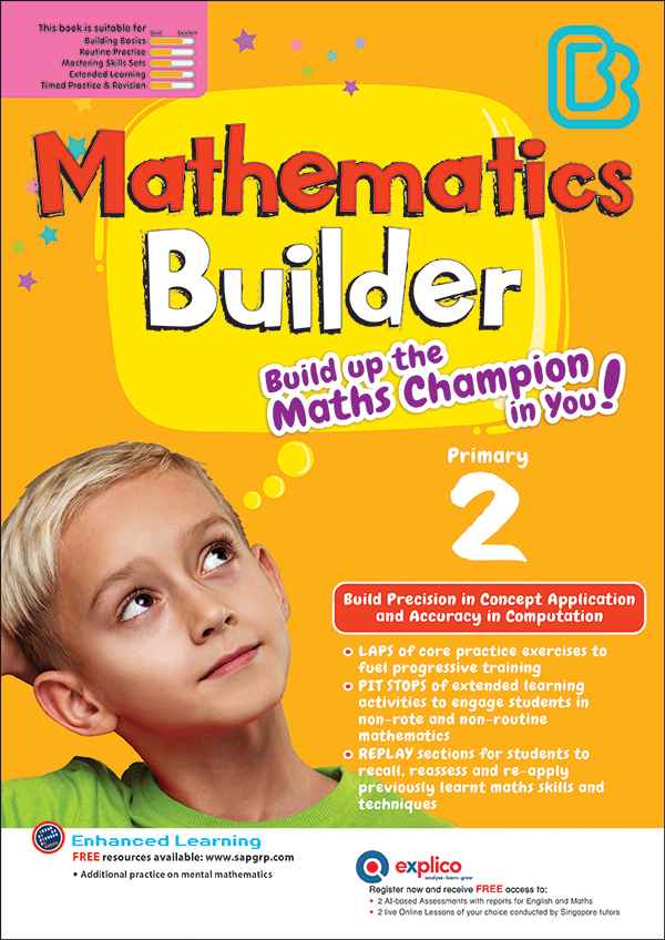 แบบฝึกหัดคณิตศาสตร์ ป.2_Mathematics Builder Primary 2