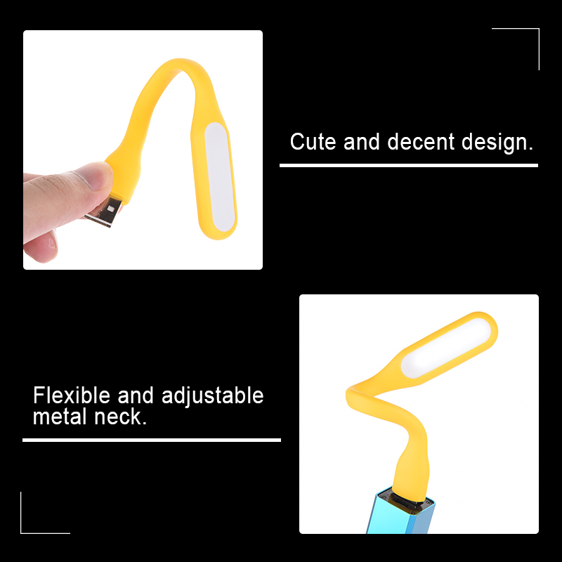 Muisungshop ไฟ LED USB (10 ชิ้น) ต่อโน๊ตบุ๊คหรือพาวเวอร์แบงค์ โคมไฟ USB แบบพกพา LED Portable Lamp (คละสี) - No Package