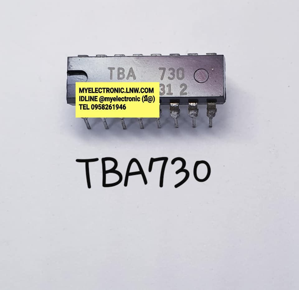 TBA730ยี่ห้อตัวถังDIP16ขาราคาตัวละบาท