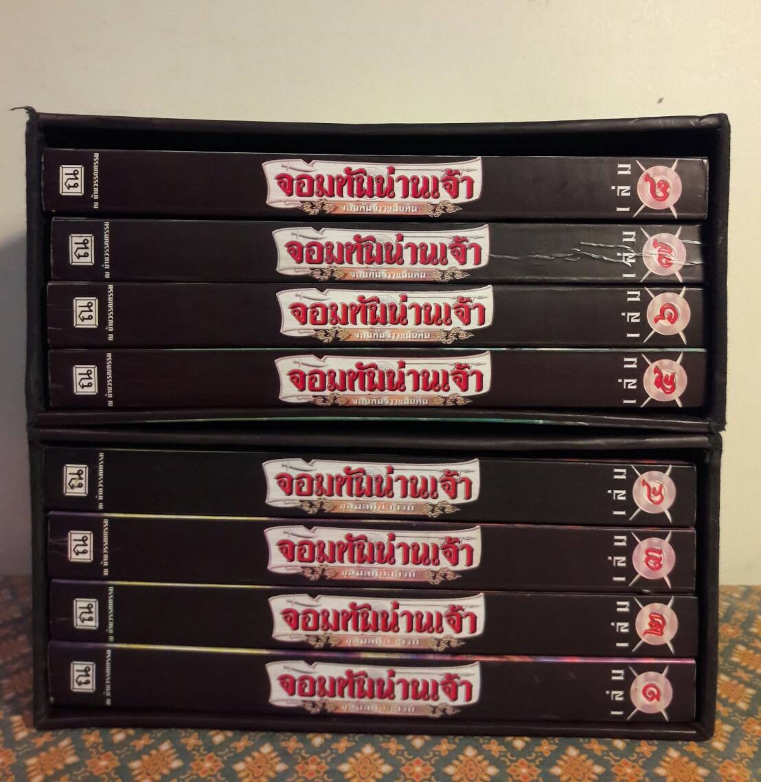 จอมทัพน่านเจ้า (8 เล่มจบ) ภาคต่อ เศวตฉัตรน่านเจ้า “Boxset”