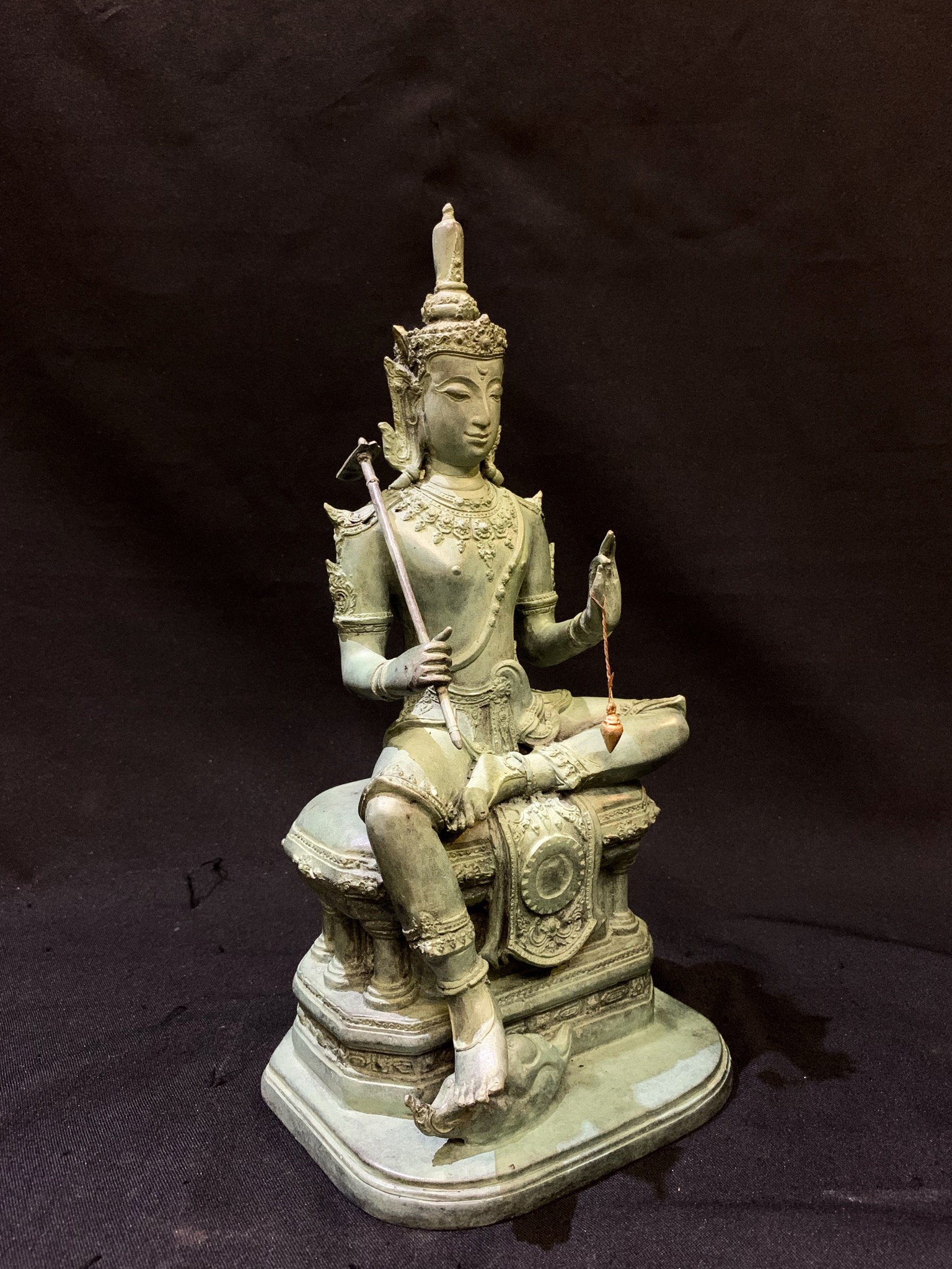 รูปหล่อ เทวรูป พระวิษณุกรรม หน้าตัก 5 นิ้ว