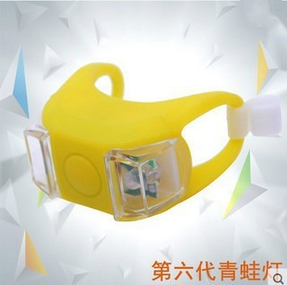 MUISUNGSHOP ไฟติดจักรยาน LED แบบซิลิโคน ไฟกลางคืน