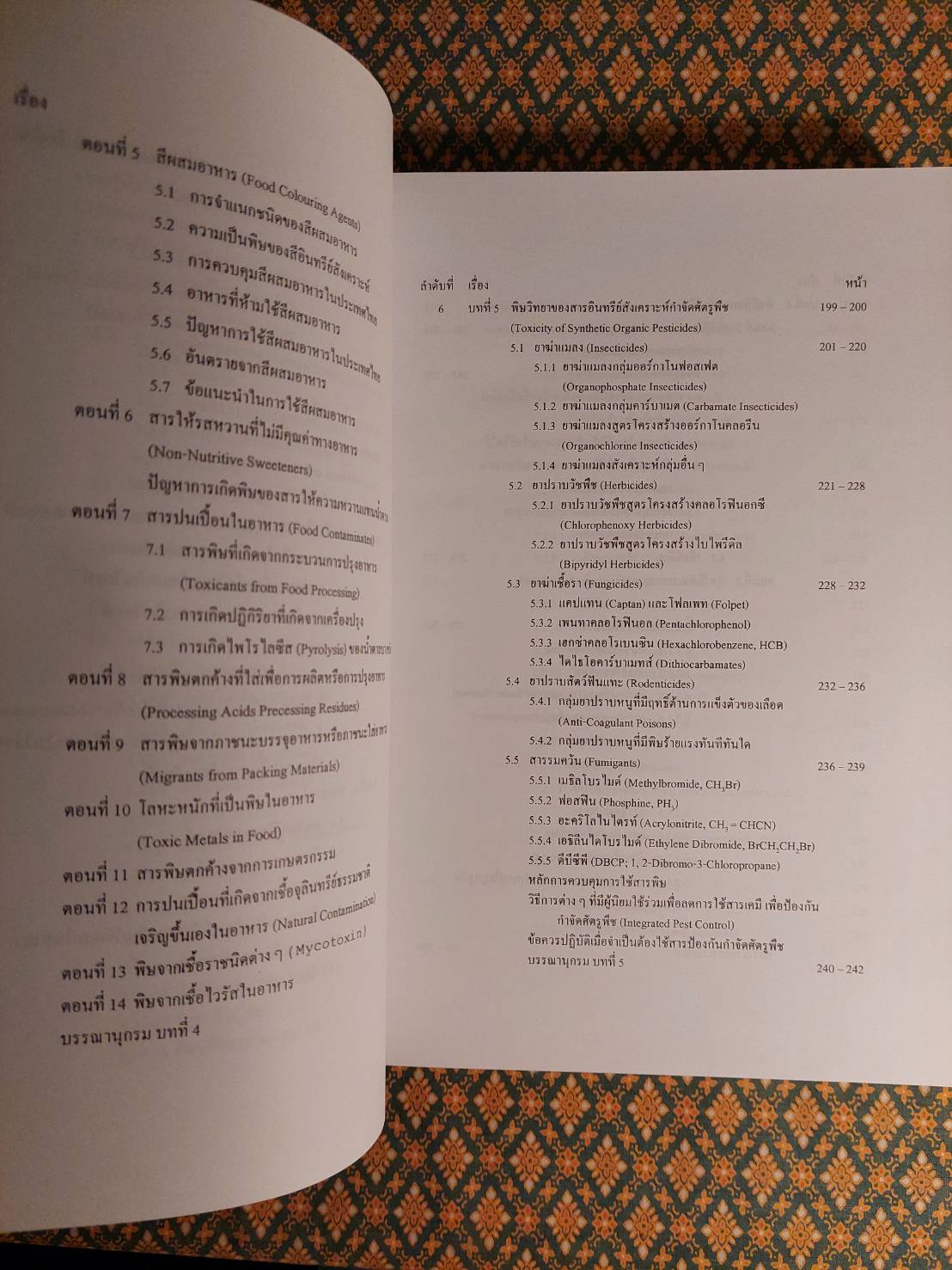 พิษรอบตัว การรักษา และการแก้พิษ