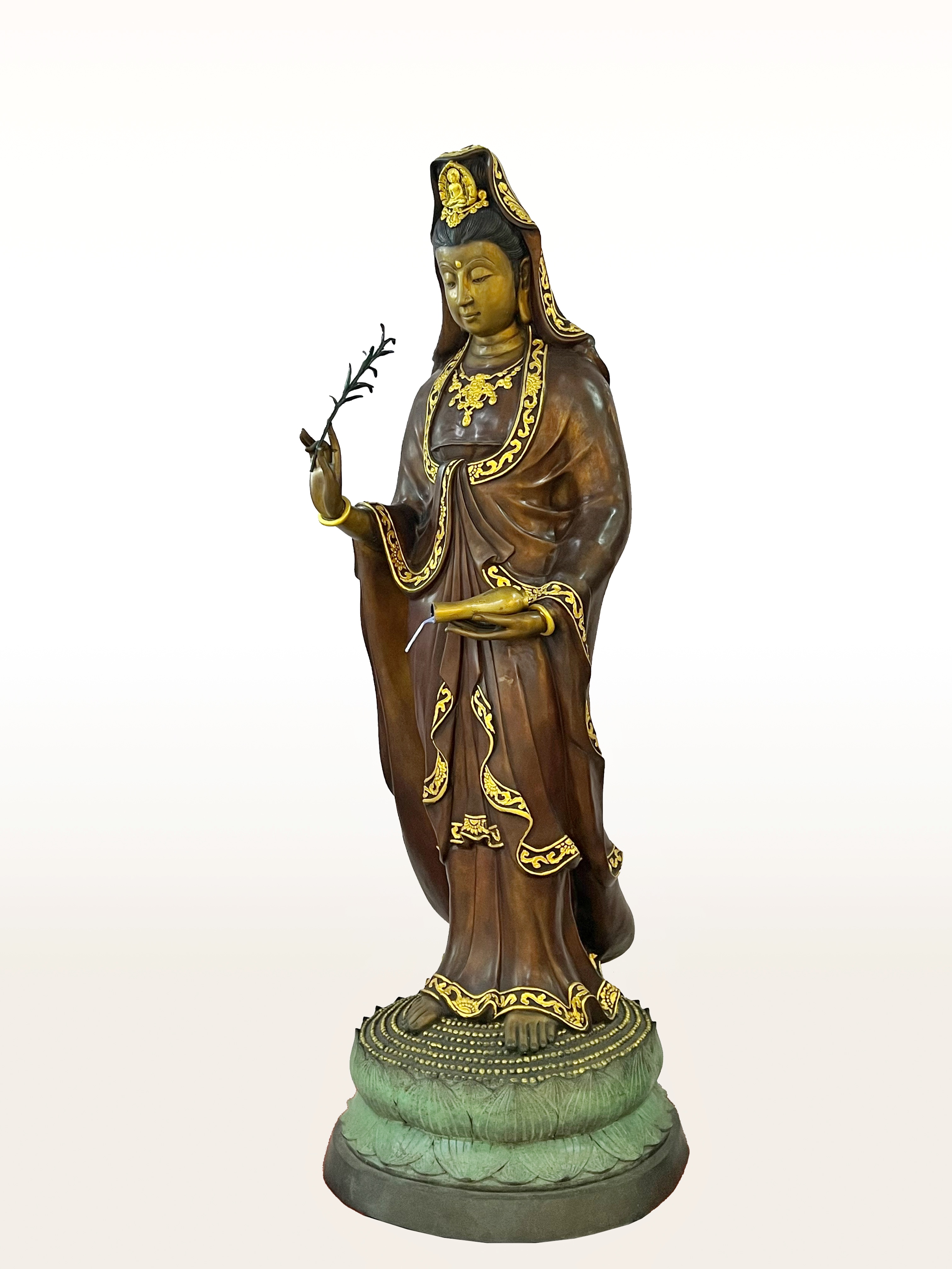 เทวรูป พระโพธิสัตว์กวนอิม (เจ้าแม่กวนอิม) สูง 1.5 เมตร