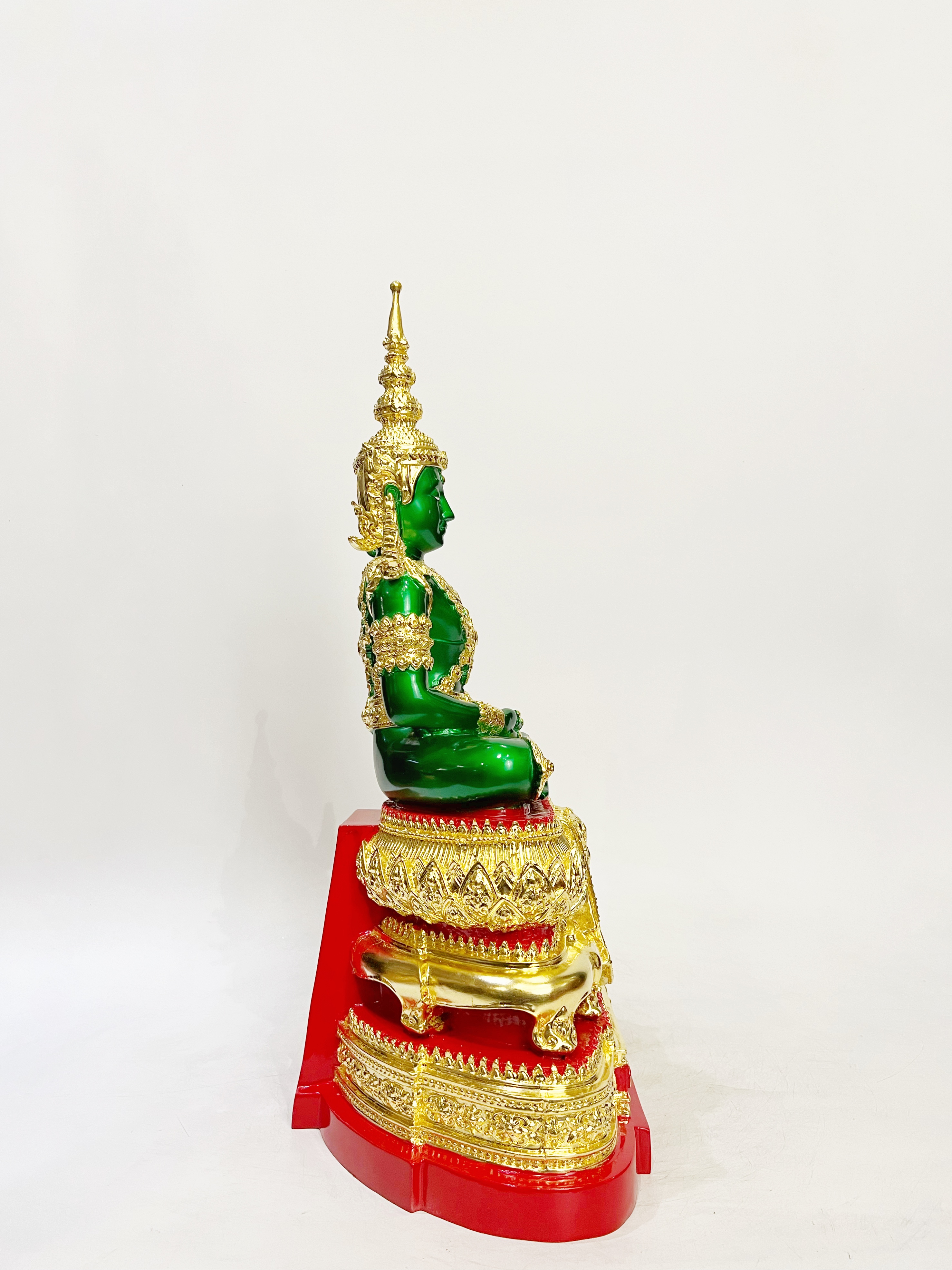 รูปหล่อพระแก้วมรกต สามฤดู หน้าตัก 9 นิ้ว พิธี วัดพระแก้ว จ.เชียงราย พ.ศ.2563