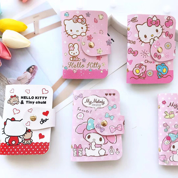 MUISUNGSHOP กระเป๋าใส่บัตรลายการ์ตูน กระเป๋าใส่บัตร 20 ช่อง กระเป๋านามบัตร กระเป๋าใส่บัตรเครดิต