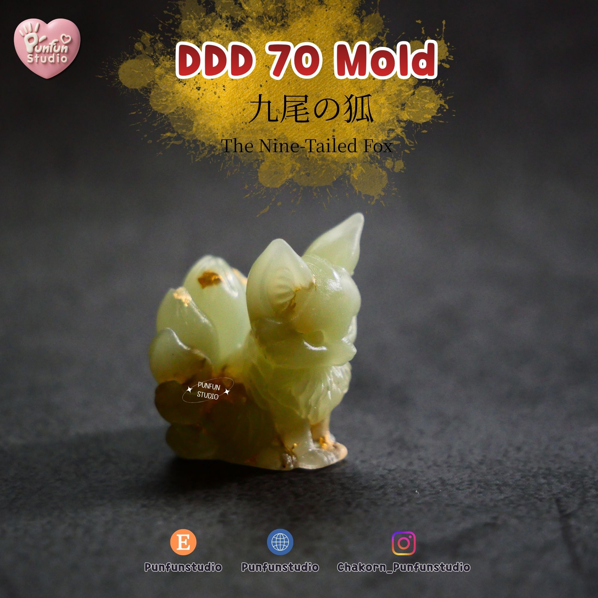 แม่พิมพ์เครื่องราง DDD 68-70 / แม่พิมพ์UV Resin