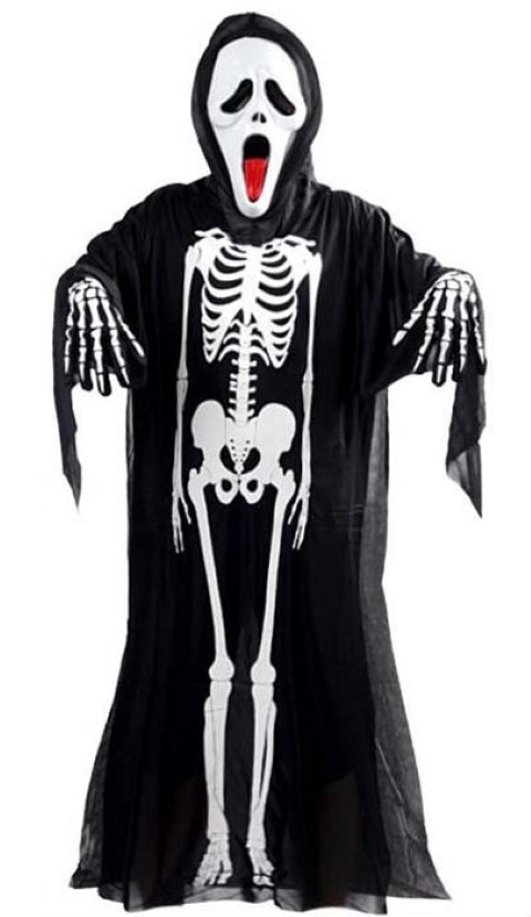 7C123 ชุดเด็ก ผีสครีม หวีดสยอง Scream Ghost Costumes