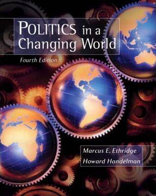 Politics/Changing World 4e ISBN 9780495007418